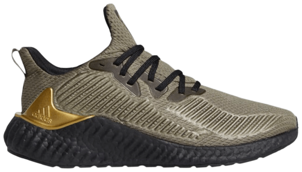 Giày Adidas AlphaBoost Legacy Green Gold Metallic EH3321