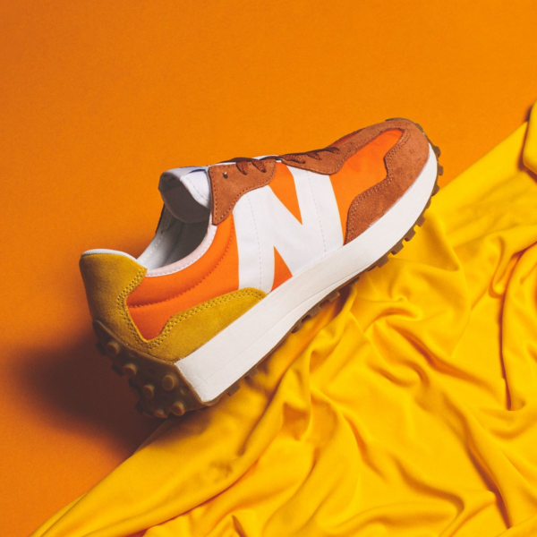 Giày New Balance 327 Varsity Orange MS327CLA - Ảnh 5