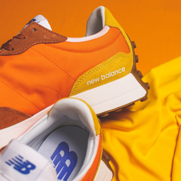 Giày New Balance 327 Varsity Orange MS327CLA - Ảnh 7