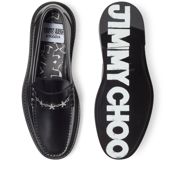 Giày Jimmy Choo Eric Haze 'Black' EHPEZRAMZTQ000735 - Ảnh 4