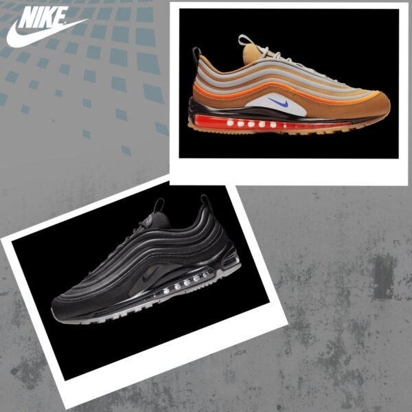 Giày Nike Air Max 97 'Utility Black Cool Grey' BQ5615-001 - Ảnh 2