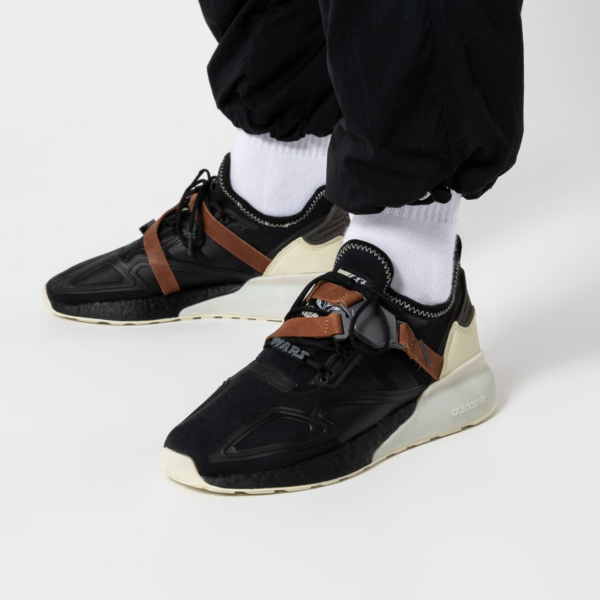 Giày Adidas Star Wars x ZX 2K Boost Han Solo FX9113 - Ảnh 5
