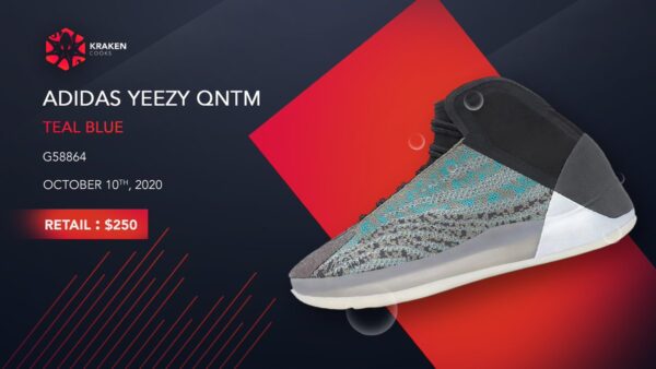 Giày Adidas Yeezy Quantum Teal Blue G58864 - Ảnh 5