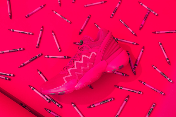 Giày Adidas Crayola x D.O.N. Issue #2 'Power Pink' FV8961 - Ảnh 3