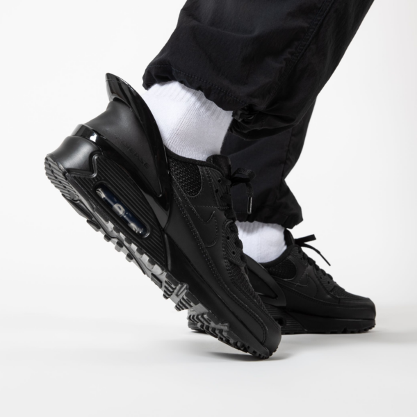 Giày Nike Air Max 90 Flyease 'Triple Black' CZ4270-002 - Ảnh 3