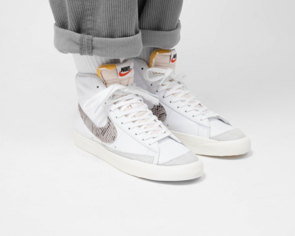 Giày Nike Blazer Mid Vintage 'Snakeskin Swoosh' CI1176-101 - Ảnh 3