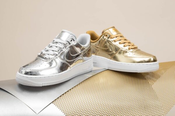 Giày Nike Air Force 1 SP "Metallic Gold" CQ6566-700 - Ảnh 3