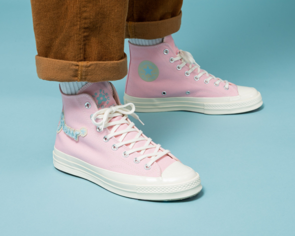 Giày Converse Chuck Taylor All Star 70 Hi 'Golf Le Fleur Chenille' 167478C - Ảnh 3