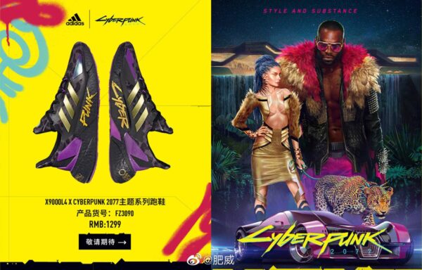Giày Adidas Cyberpunk 2077 x X9000L4 'Black Metallic Gold' FZ3090 - Ảnh 4
