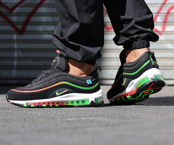 Giày Nike Air Max 97 'Worldwide Pack Black' CZ5607-001 - Ảnh 3
