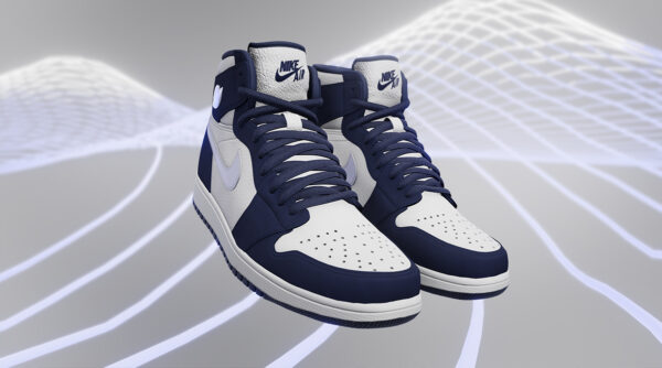 Giày Nike Air Jordan 1 Retro High co.JP GS 'Midnight Navy' 2020 575441-141 - Ảnh 6