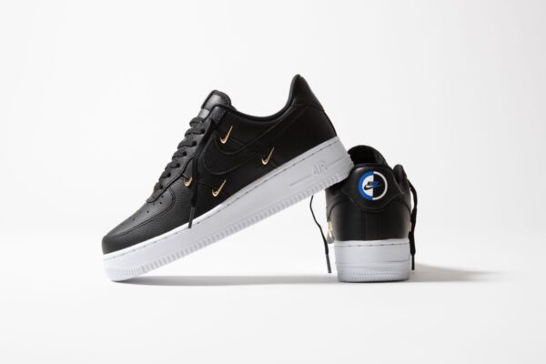 Giày Nike Wmns Air Force 1 '07 LX 'Sisterhood Black Metallic Gold' CT1990-001 - Ảnh 4