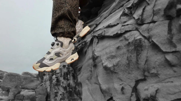 Giày Reebok END x InstaPump Fury Fossil Pack True Grey FZ3082 - Ảnh 5