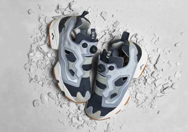 Giày Reebok END x InstaPump Fury Fossil Pack True Grey FZ3082 - Ảnh 6