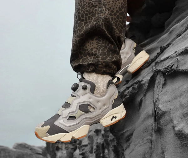Giày Reebok END x InstaPump Fury Fossil Pack True Grey FZ3082 - Ảnh 3