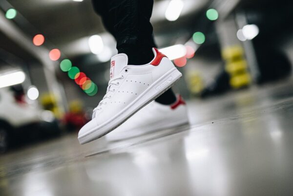 Giày Adidas Originals Stan Smith 'White Red' EF4334 - Ảnh 5