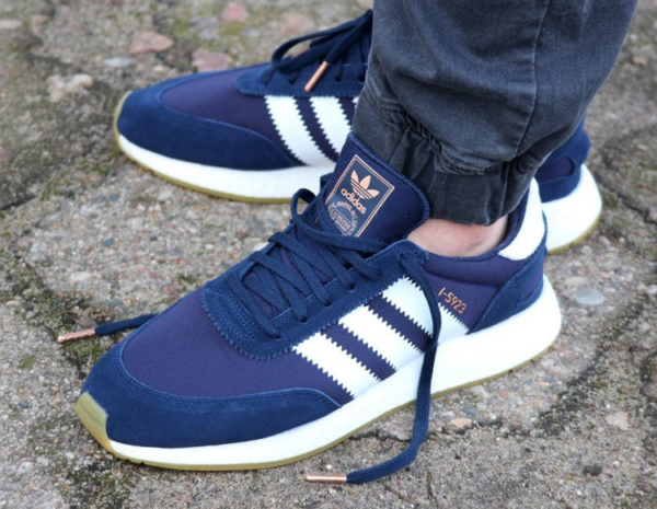 Giày Adidas Original I-5923 Runner 'Collegiate Navy' BB2092 - Ảnh 3