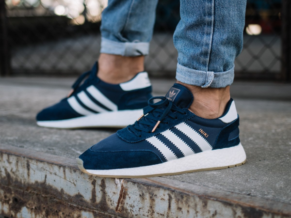 Giày Adidas Original I-5923 Runner 'Collegiate Navy' BB2092 - Ảnh 4
