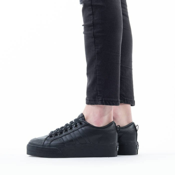 Giày Adidas Wmns Nizza Platform 'Triple Black' FW0266 - Ảnh 2