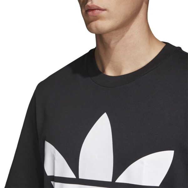 Áo Adidas Oversize Trefoil Tee Black CW1211 - Ảnh 6