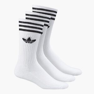 Tất Adidas Solid Crew Sock 3 Pairs White S21489