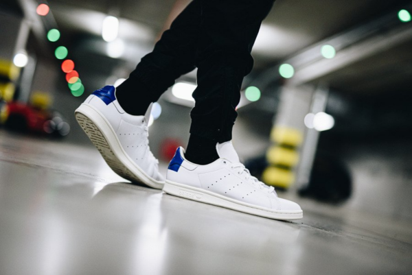 Giày Adidas Stan Smith 'White Collegiate Royal' EE5788 - Ảnh 3