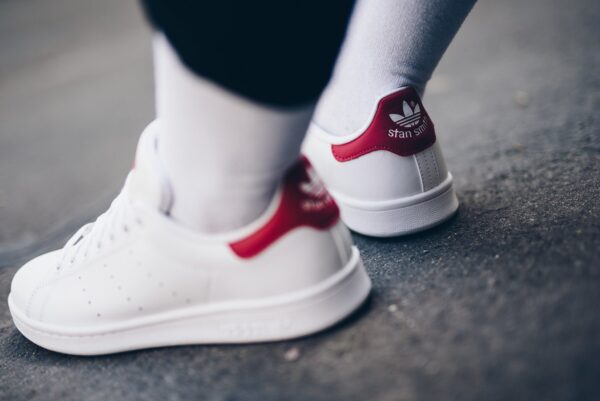 Giày Adidas Stan Smith J 'White' B32703 - Ảnh 5