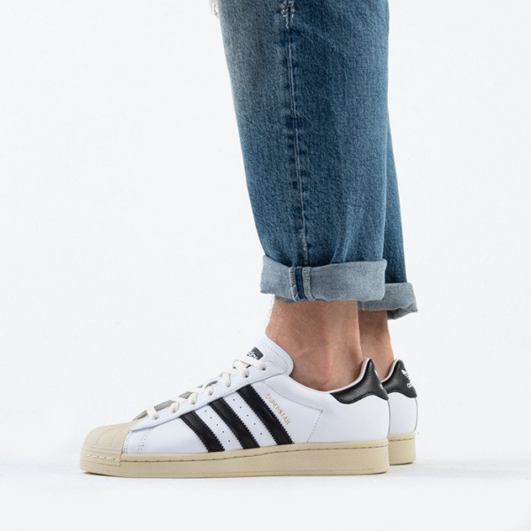 Giày Adidas Superstar 'White Black' FV2831 - Ảnh 2