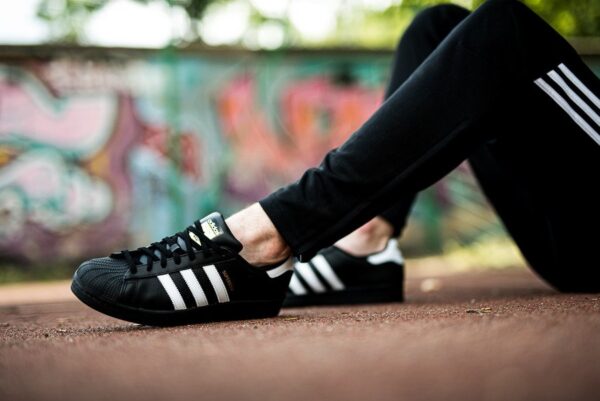 Giày Adidas Superstar Foundation 'Black White' B27140 - Ảnh 5