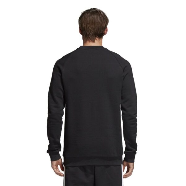 Áo Adidas Trefoil Warm Up Crew Sweatshirt Black CW1235 - Ảnh 4