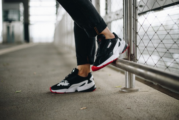 Giày Adidas Fiorucci x Wmns Falcon Zip 'Red' EF3644 - Ảnh 5