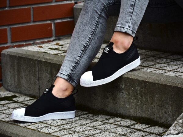 Giày Adidas Superstar Slip On 'Core Black Cloud White' S81337 - Ảnh 3