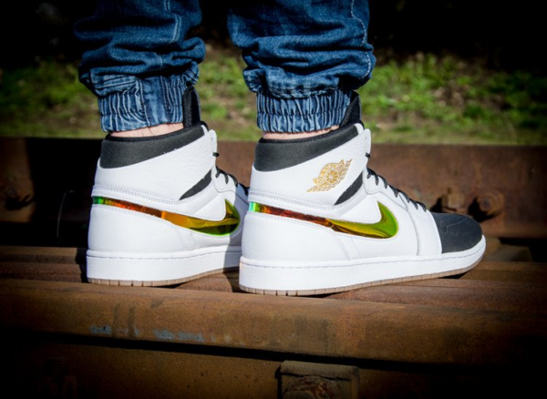 Giày Nike Air Jordan 1 High Nouveau 'Dunk From Above' 819176-104 - Ảnh 4