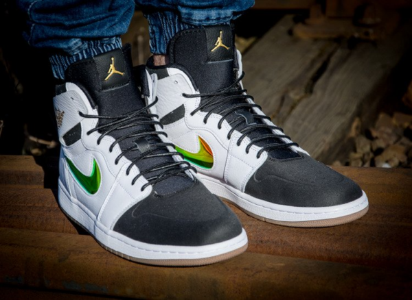 Giày Nike Air Jordan 1 High Nouveau 'Dunk From Above' 819176-104 - Ảnh 2