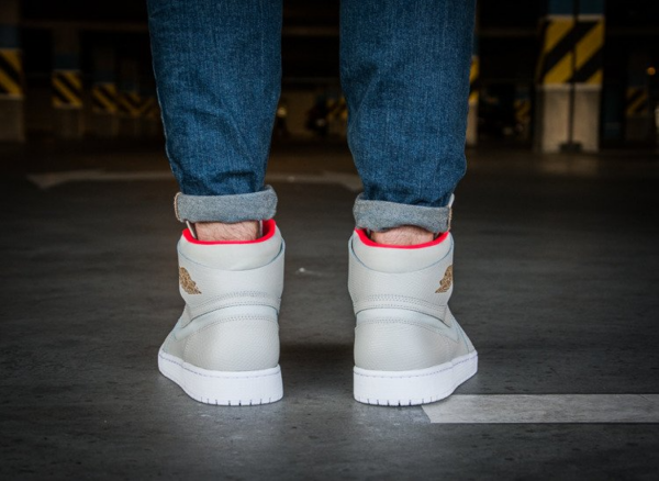 Giày Nike Air Jordan 1 High Nouveau 'Medium Beige' 819176-050 - Ảnh 3