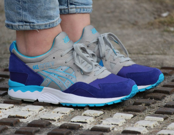 Giày Asics Gel Lyte 5 90s Vibrant Pack 'Blue' H504N-5210 - Ảnh 4