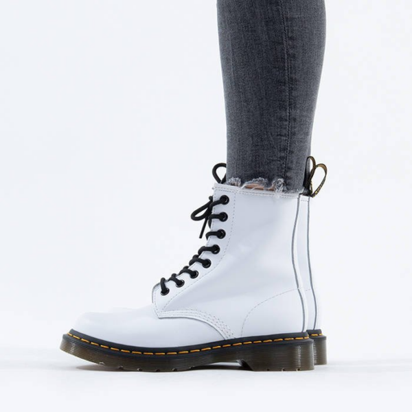 Giày Dr Martens 1460 Leather Lace Up 'White' 25057100 - Ảnh 2