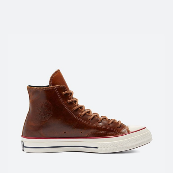 Giày Converse Chuck 70 High 'Color Leather Clove Brown' 170094C - Ảnh 3