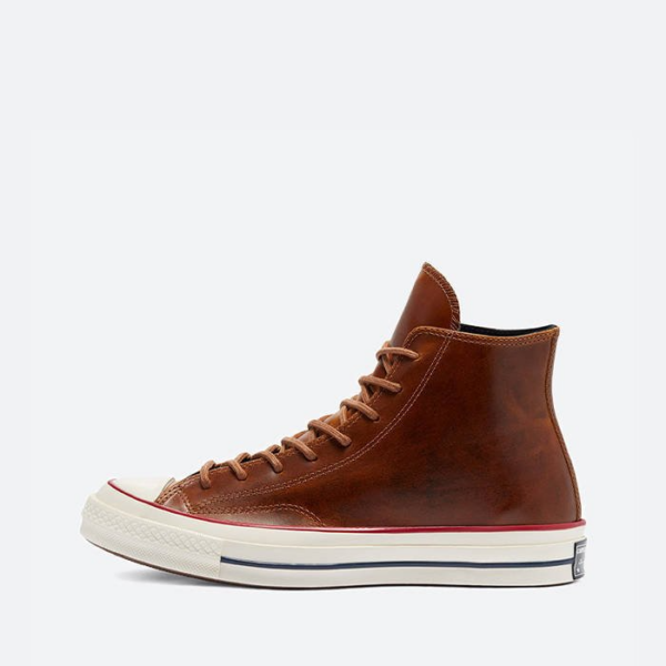 Giày Converse Chuck 70 High 'Color Leather Clove Brown' 170094C - Ảnh 4