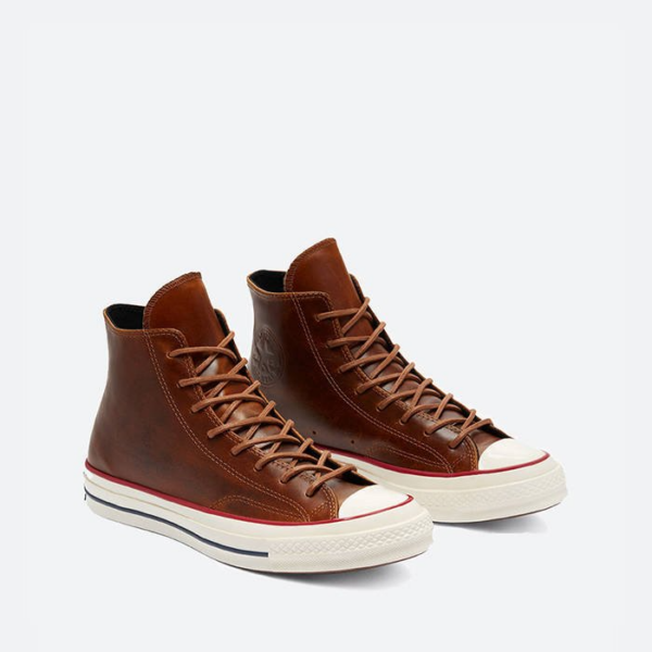 Giày Converse Chuck 70 High 'Color Leather Clove Brown' 170094C - Ảnh 5
