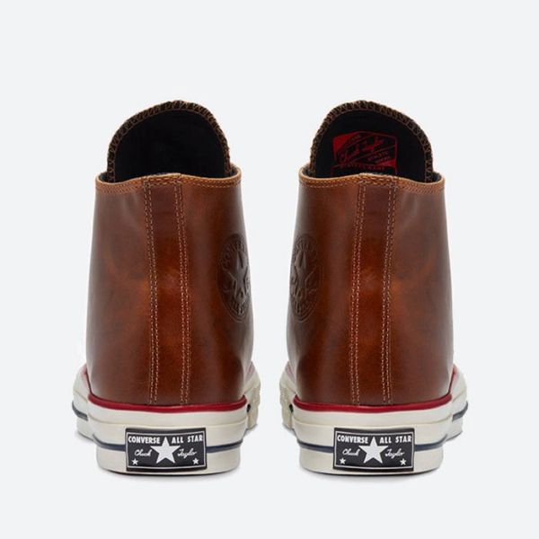 Giày Converse Chuck 70 High 'Color Leather Clove Brown' 170094C - Ảnh 6
