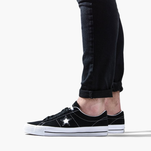 Giày Converse One Star Pro Low 'Black' 159579C - Ảnh 2