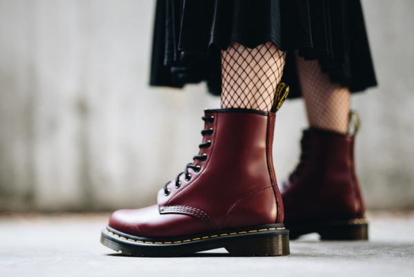 Giày Dr. Martens Wmns 1460 Smooth Boot 'Cherry Red' 11821600 - Ảnh 5