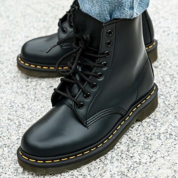 Giày Dr. Martens 1460 Navy Smooth Ankle Boots 10072410 - Ảnh 4