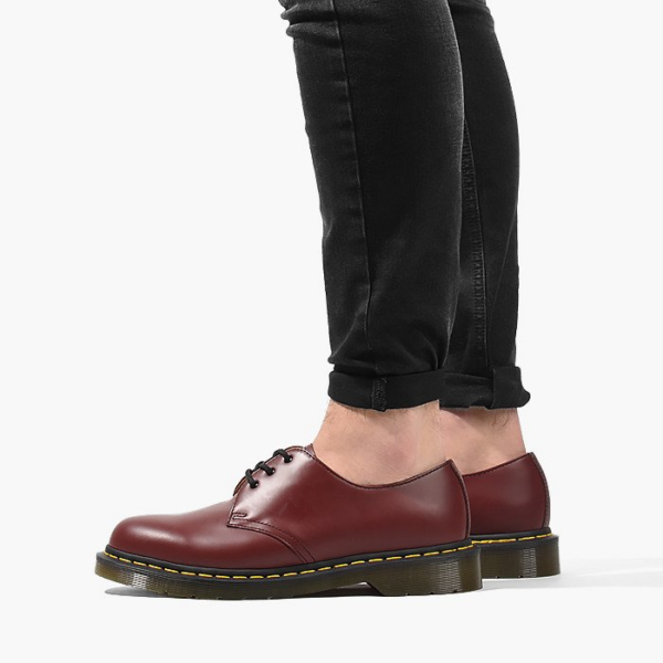 Giày Dr Martens 1461 59 'Cherry Red' 10085600 - Ảnh 3
