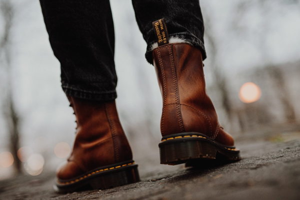 Giày Dr. Martens 1460 'Butterscotch' Orleans 23912243 - Ảnh 3