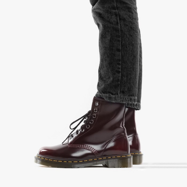 Giày Dr. Martens Vegan 1460 Cherry Red Ankle Boots 23756600 - Ảnh 6