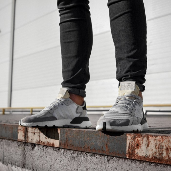 Giày Adidas Nite Jogger 'Grey Pack Neutral White' CG5950 - Ảnh 5