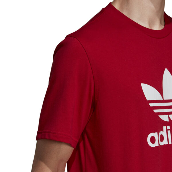 Áo Adidas Originals Trefoil T Shirt Red DX3609 - Ảnh 2