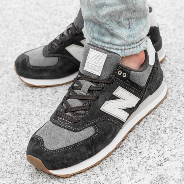 Giày New Balance 574 'Black' ML574SNL - Ảnh 4